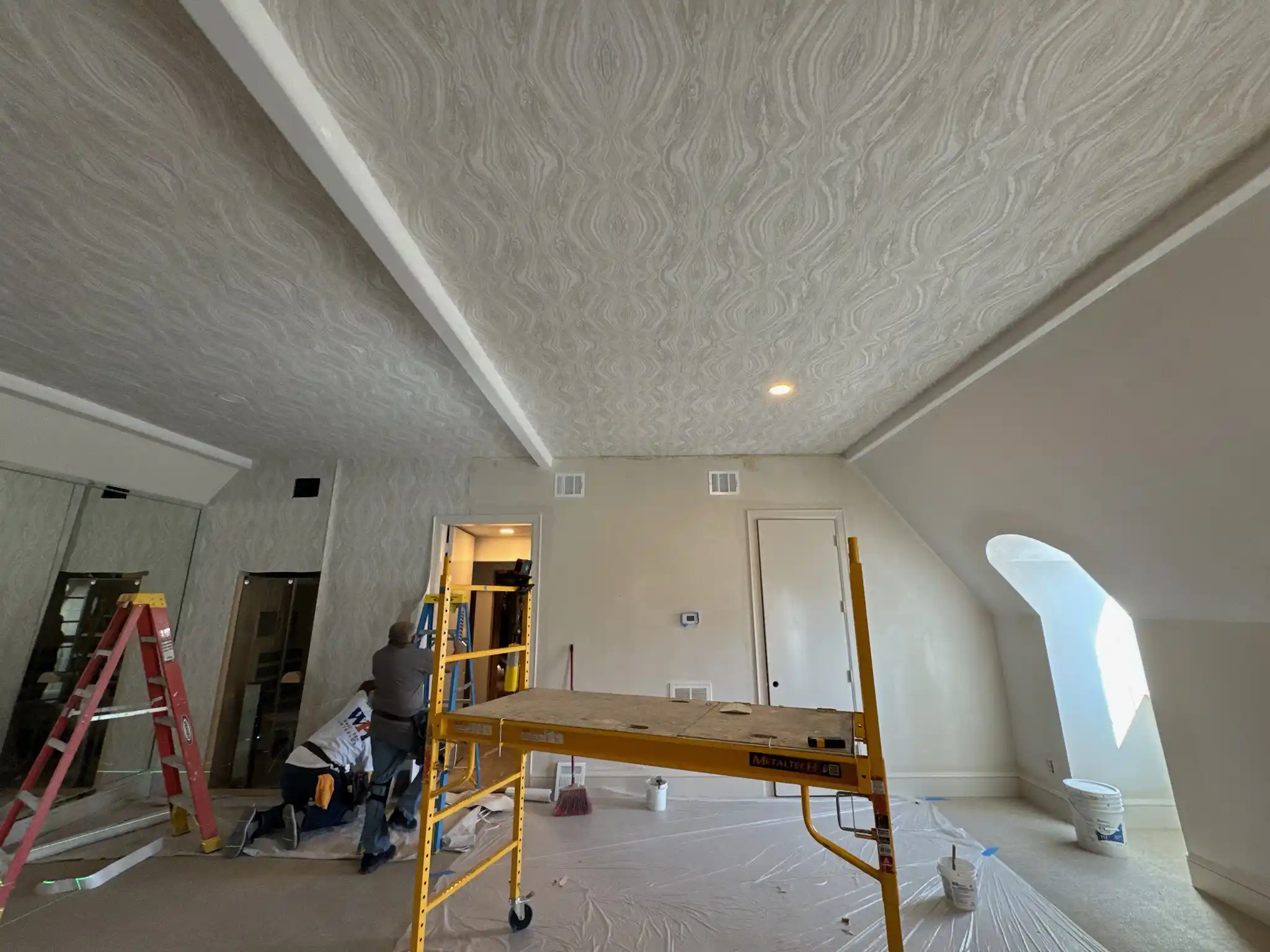 Miami Wallpaper Installation