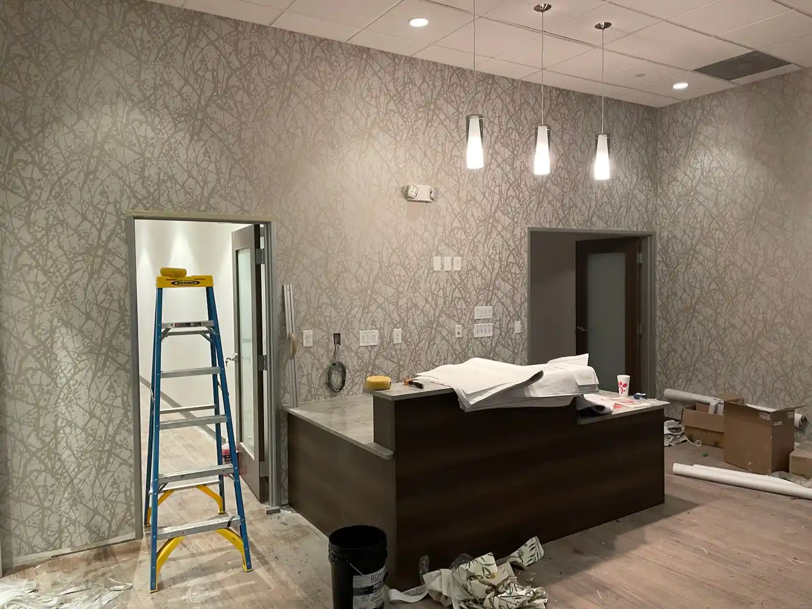 Miami Wallpaper Installation